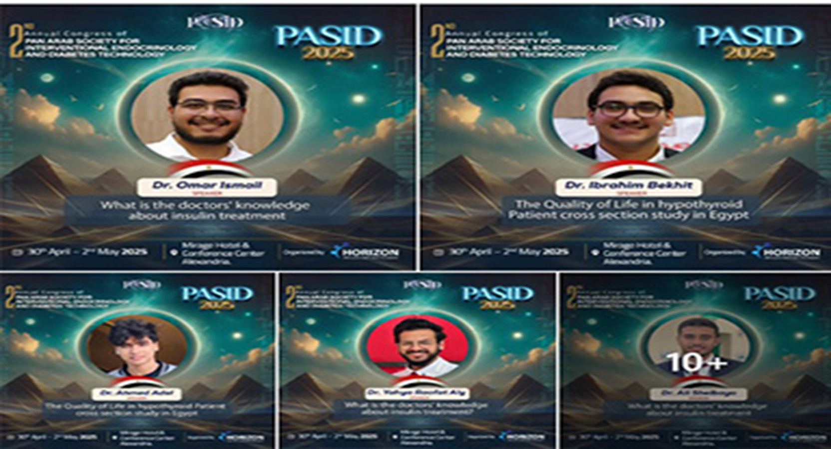 طلاب طب  المنصورة الجديدة يشاركون في مؤتمر PASID 2025