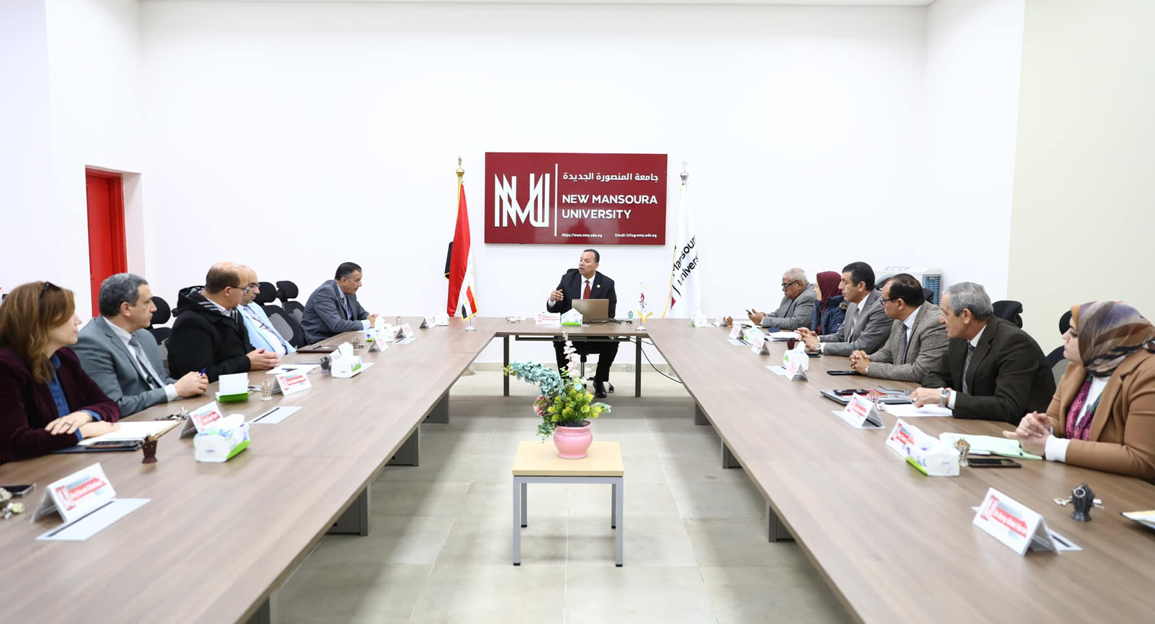 New Mansoura University Deans Council convenes