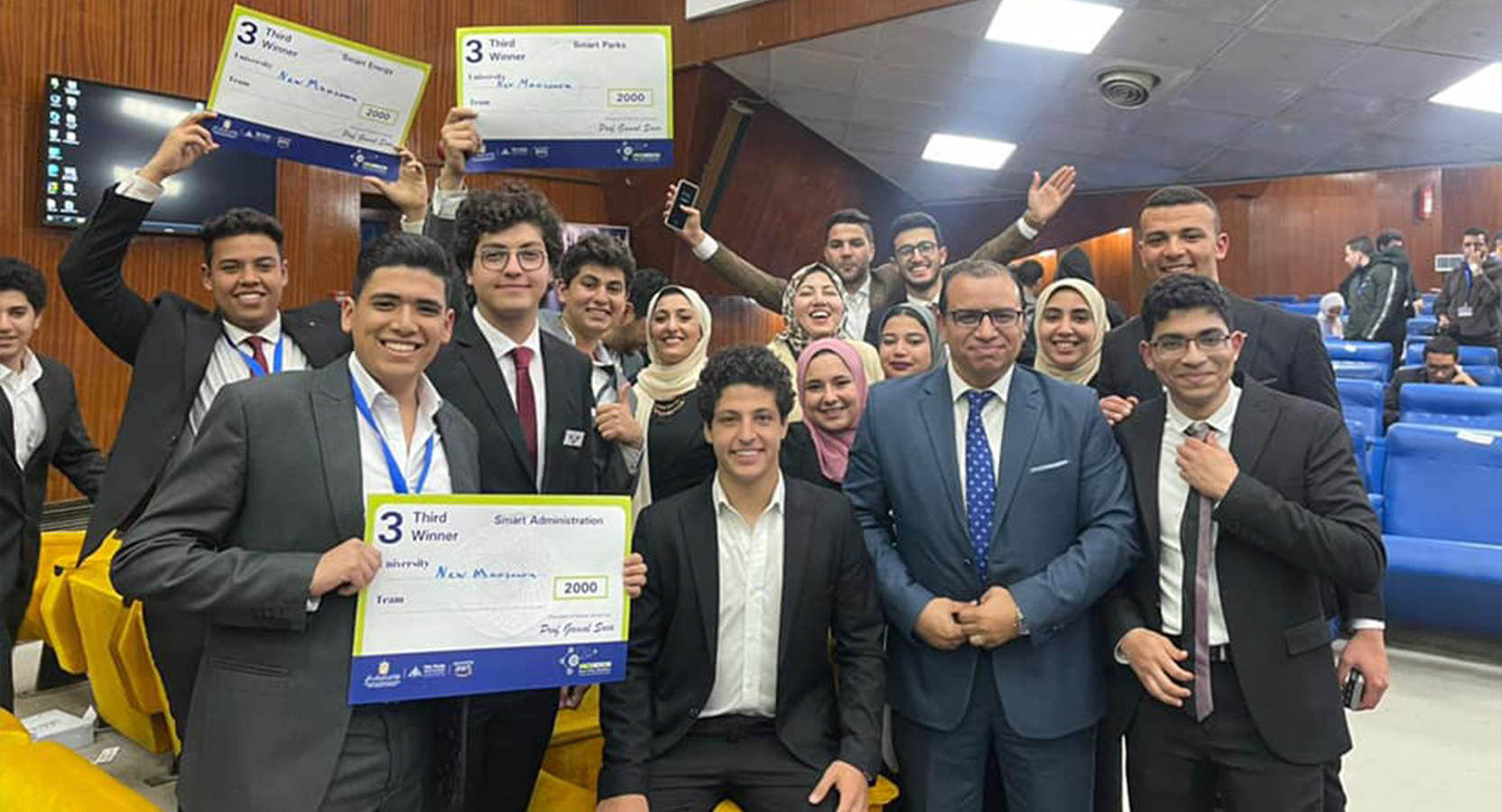 New Mansoura Architecture wins awards in smart cities hackathon competitions
