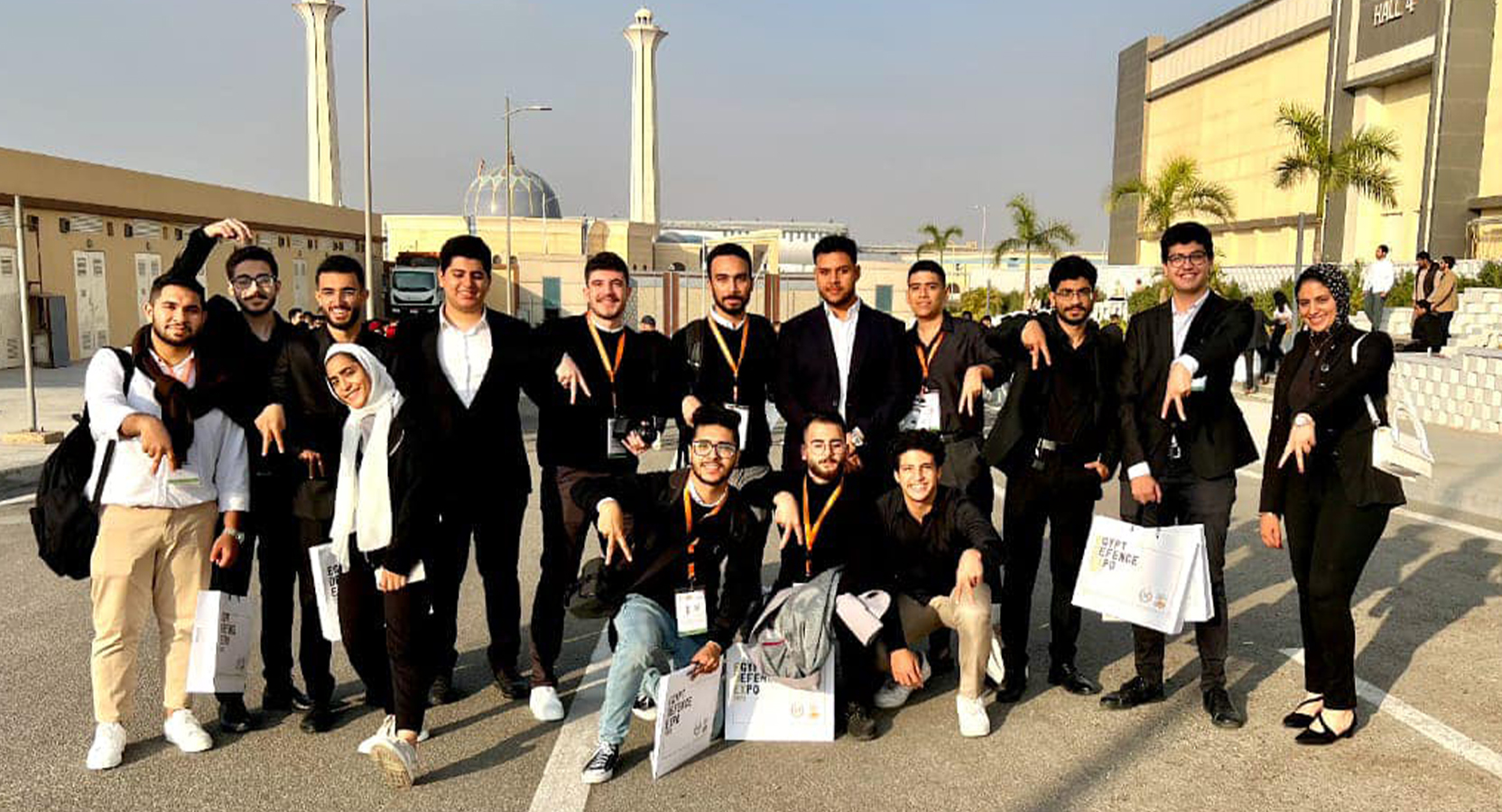 New Mansoura Engineering students qualify in the EVER Egypt Rally Competition for Electric Vehicles