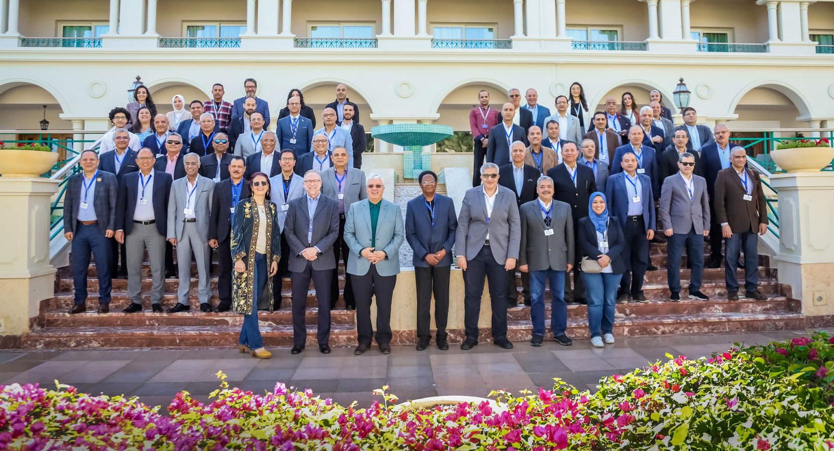 The President of New Mansoura University witnesses the launch of the University Leadership Program in Hurghada