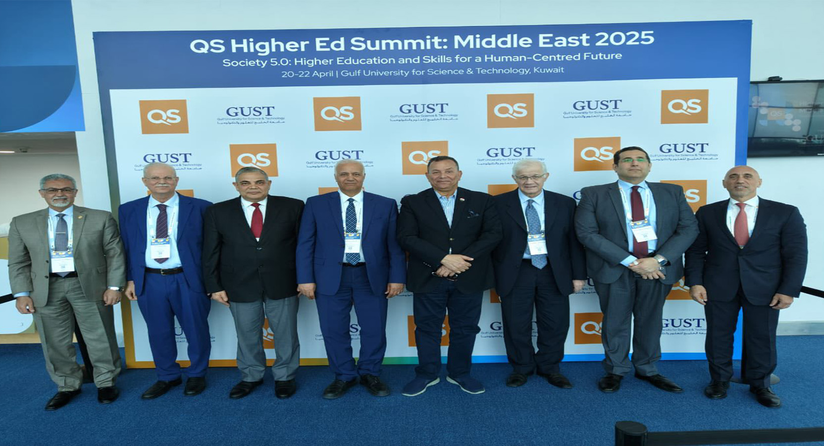 رئيس جامعة المنصورة الجديدة يشارك في قمة QS للتعليم العالي بالشرق الأوسط 2025